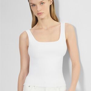 Babaton sculpt knit square neck tank